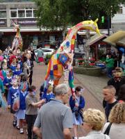One of our greatest strengths is our experience of working with local schools and community groups, so they too can contribute to the carnival parades.