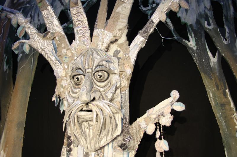 We created this amazing Magical Tree for a special series of Christmas shows. His eyes and mouth move so he really does come to life! Our dedicated creative team continue to build inspiring set pieces. 