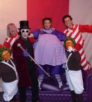 Our Charlie and the Chocolate Factory Show had to add in extra performances at the Lowry's 2015 Easter run - Violet Beauregarde swelled up like a big blueberry!