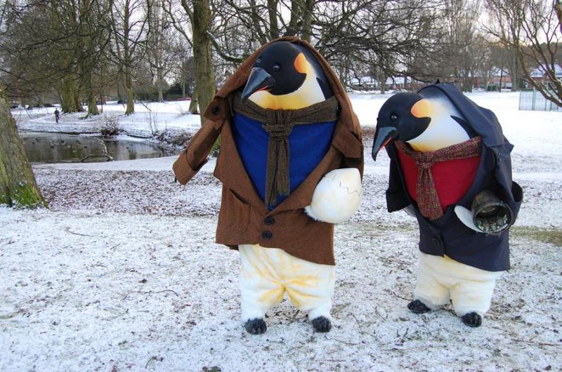 You'll be filled with wonder when you meet these giant black and white gentlemen from the South Pole! Fantastic walkabout penguin performances.