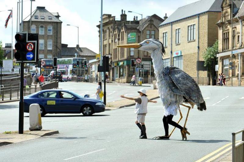  Three days of brilliant street theatre taking over the town - with schools, community groups and local businesses all involved for the Shipley Street Arts Festival.