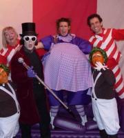 At Easter, there's one thing everybody loves ... chocolate! We provided a fun Charlie and the Chocolate Factory-inspired show for Lowry Outlet. The show included a Violet Beauregarde who really swelled up into a giant blueberry!